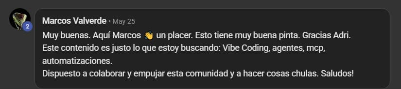 Testimonio de Marcos Valverde